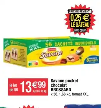 Migros Savane pocket chocolat BROSSARD offre