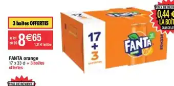 Migros FANTA orange offre