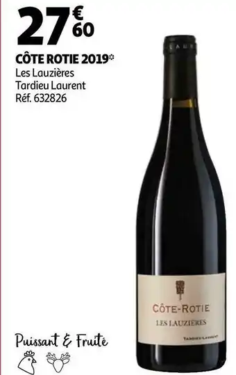 Auchan Côte rotie 2019 offre