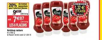 Migros Ketchup nature offre