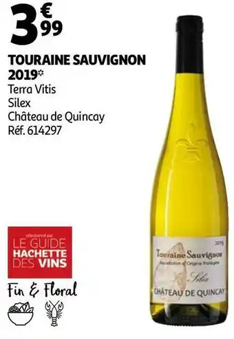 Auchan Touraine sauvignon touraine sauvignon 2019 offre