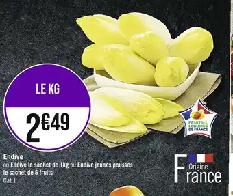 Casino Supermarchés Endive offre