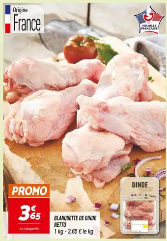 Netto blanquette de dinde