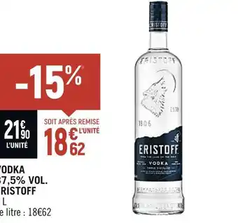 Eristoff vodka 37,5% vol