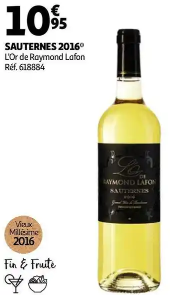 Sauternes 2016