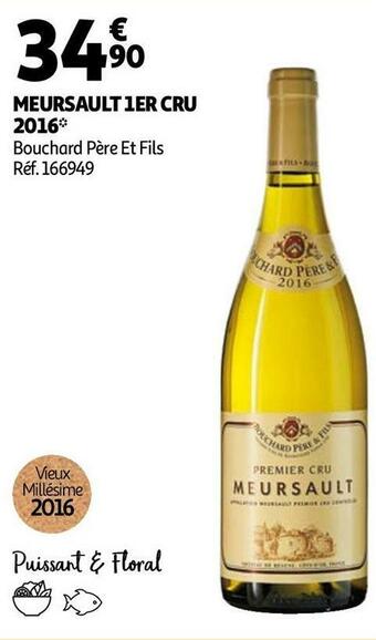 Bouchard père et fils meursault 1er cru 2016