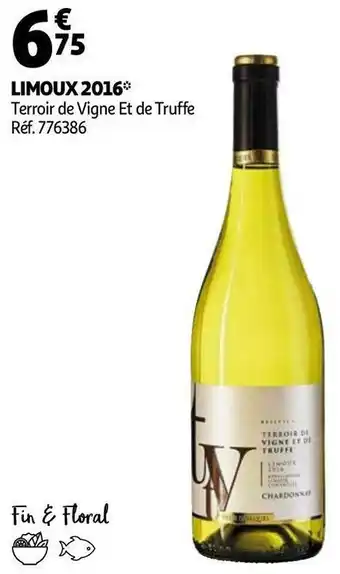 Terroir de vigne et de truffe limoux 2016