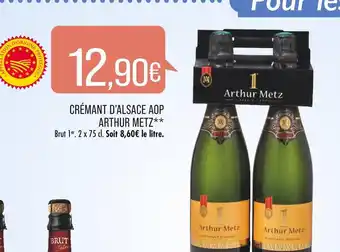 Match Arthur metz crémant d’alsace aop offre