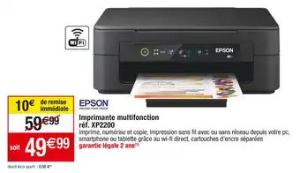 Cora x Carrefour Epson imprimante multifonction offre