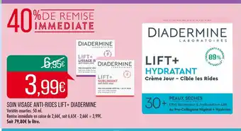 Match Diadermine soin visage anti-rides lift+ offre