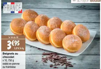 Migros Beignets au chocolat offre