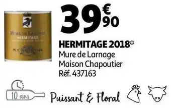 Auchan Maison chapoutier hermitage 2018 offre