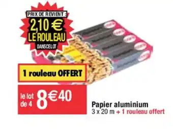 Migros Papier aluminium offre