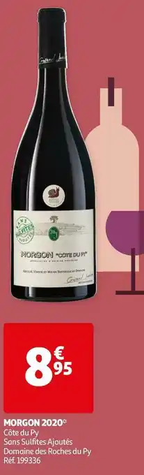 Auchan Côte du py morgon 2020 offre