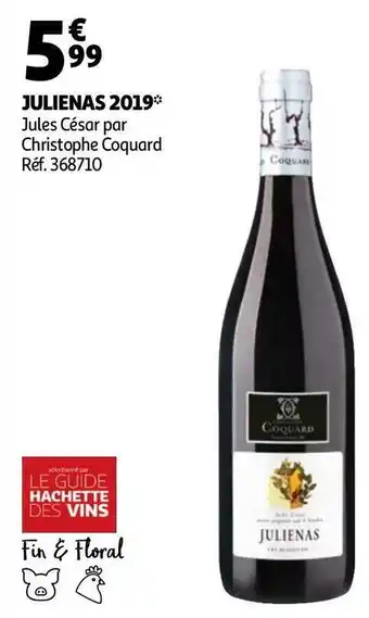 Auchan Jules césar julienas 2019 offre