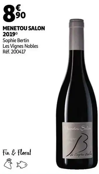 Auchan Sophie bertin menetou salon 2019 offre