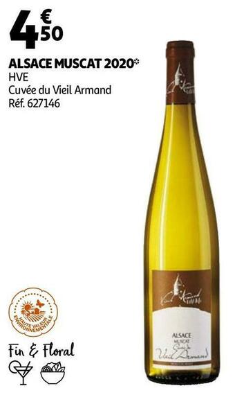 Auchan Alsace muscat 2020 offre