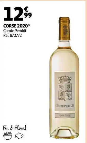 Auchan Comte peraldi corse 2020 offre