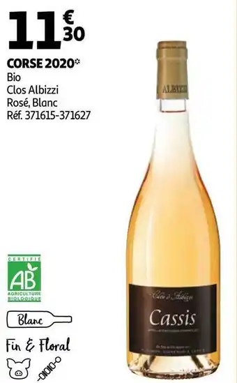 Auchan Clos albizzi corse 2020 offre