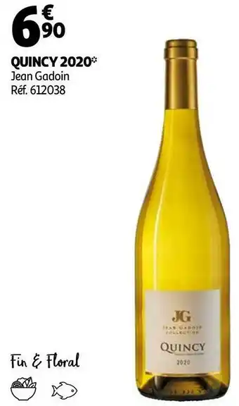 Auchan Jean gadoin quincy 2020 offre