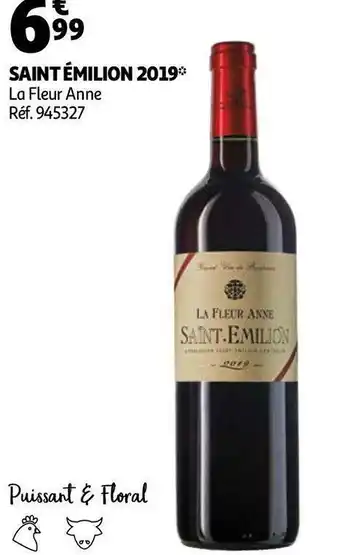 Auchan Saint émilion 2019 offre