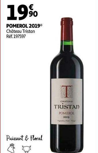 Château tristan pomerol 2019
