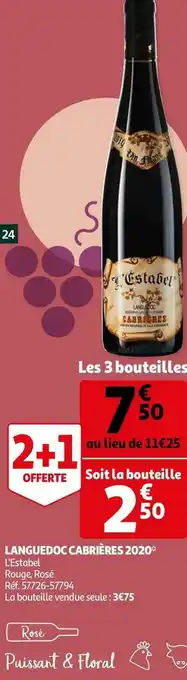 Cabrières languedoc 2020