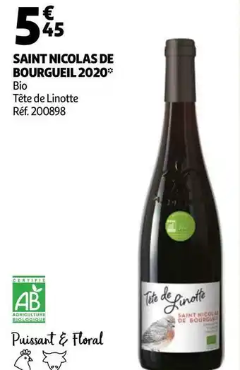 Auchan Saint nicolas de bourgueil 2020 offre