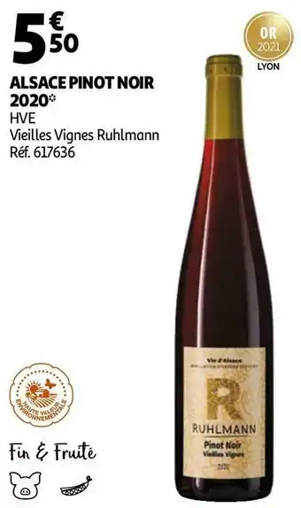 Alsace pinot noir 2020