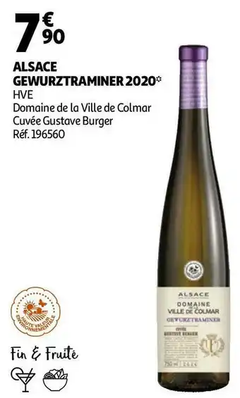De colmar alsace gewurztraminer 2020