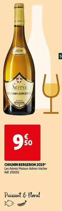 Chignin bergeron 2019