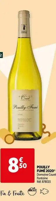 Auchan Pouilly fumé 2020 offre