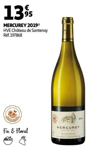 Auchan Château de santenay mercurey 2019 offre