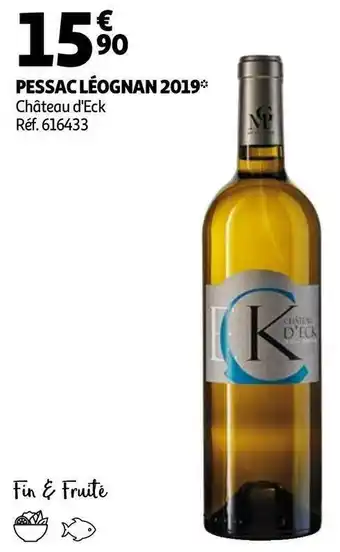 Auchan Château d'eck pessac léognan 2019 offre