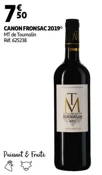 Auchan Canon fronsac 2019 offre