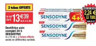 Dentifrice soin complet 24 h SENSODYNE
