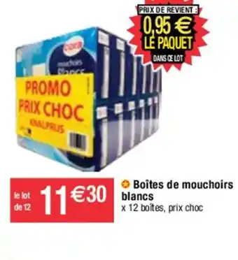 Migros Boîtes de mouchoirs offre