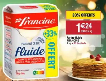 Migros Farine fluide FRANCINE offre