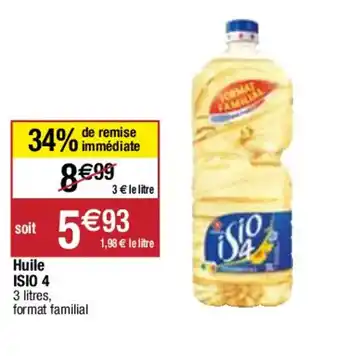 Migros Huile ISIO 4 offre