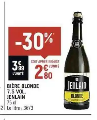 Biere blonde