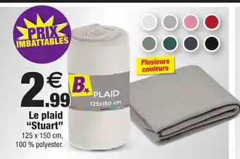 Bazarland Le plaid "Stuart offre