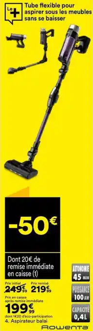 BUT Aspirateur balai offre