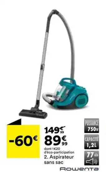 BUT Aspirateur sans sac offre