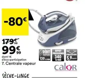 BUT Centrale vapeur offre