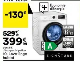 BUT Lave-linge hublot offre