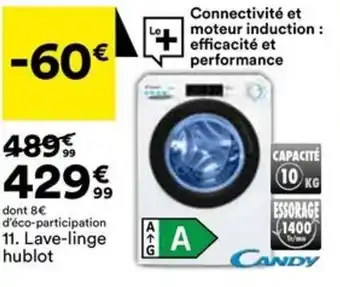 BUT Lave-linge hublot offre