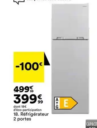BUT Réfrigérateur 2 portes offre