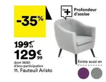 BUT Fauteuil Aristo offre