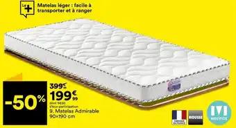 BUT Matelas Admirable 90x190 cm offre