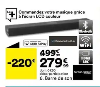 BUT Barre de son offre